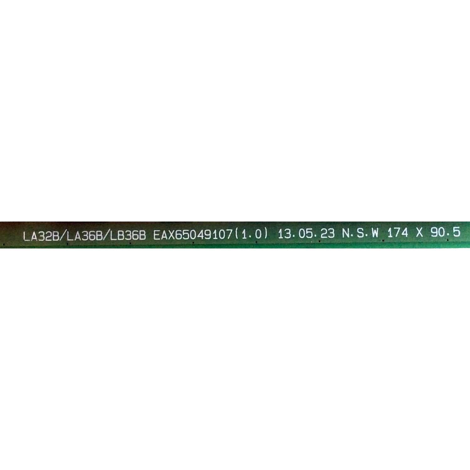 MAIN / LG EBU62007673 / EBU010001G / EAX65049105(1.1) / 62007673 / SUSTITUTA EBR75172695 V.1 / PANEL`S HC320DXN-VHFP1 / NC320DXN SAAP1 / HC320DXN-ABFP1 / HC320DXN-VHFPA-21XX / MODELOS 32LN5300-UB.AUSYLJM / 32LN530B-UA.BUSYLWM / BUSFLWM / BUSMLWM - Imagen 3